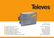 Televes 231201 Manual De Instrucciones