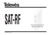 Televes SAT-RF Manual De Instrucciones