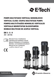 E-Tech EM 9 Manual De Uso