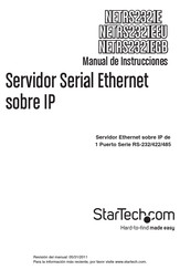 StarTech.com NETRS2321EEU Manual De Instrucciones