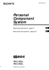 Sony PMC-R30L Manual De Instrucciones