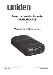 Uniden R1 Manual De Instrucciones