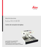 Leica BIOSYSTEMS EG1150 H Manual De Instrucciones