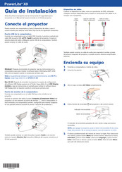 Epson PowerLite X9 Manual Del Usuario