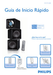 Philips MCM128B Guia De Inicio Rapido