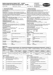 schmalz SCP AS-RP Serie Instrucciones De Manejo