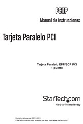 StarTech PCI1P Manual De Instrucciones