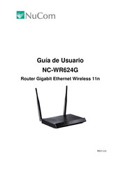 NuCom NC-WR624G Guía De Usuario