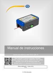 PCE Instruments PCE-LDS 70 Manual De Instrucciones