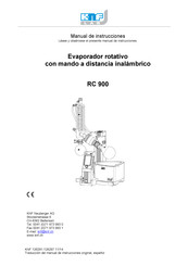 KNF LAB RC 900 Manual De Instrucciones