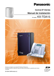 Panasonic KX-TDA15 Manual De Instalación