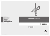 Bosch GBM 1600 RE Professional Instrucciones De Servicio