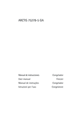 Electrolux ARCTIS 75278-5 GA Manual De Instrucciones