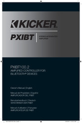 Kicker PXIBT100.2 Manual Del Propietário