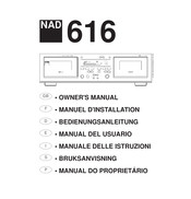 NAD 616 Manual Del Usuario