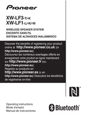 Pioneer XW-LF1-W Manual De Instrucciones