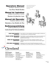 Cleveland KGL-60-SH Manual Del Operador