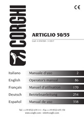 Corghi ARTIGLIO 50 Manual De Uso