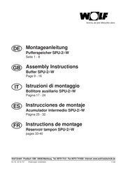 Wolf SPU-2 500 Instrucciones De Montaje