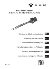 EGO 29.6335.0 Serie Instrucciones De Montaje