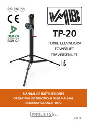 WMB TP-20 Manual De Instrucciones