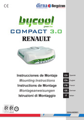dirna Bergstrom bycool green line COMPACT 3.0 Instrucciones De Montaje