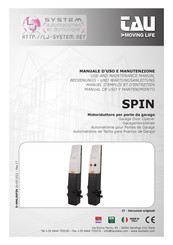 tau SPIN12QRF Manual De Uso Y Mantenimiento