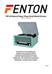 Fenton RP135 Manual De Instrucciones