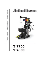 John Bean T 7800 Manual Del Operador