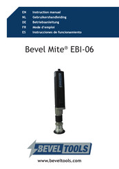 Beveltools Bevel Mite EBI-06 Instrucciones De Funcionamiento