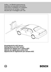 Bosch ACC Instrucciones De Montaje Y Manejo