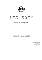 ADJ LTS-50T Instrucciones De Usuario