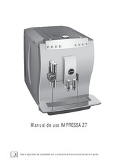 Jura IMPRESSA Z7 Manual De Uso