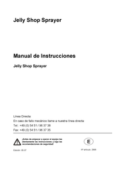 Boyens Backservice Jelly Shop Sprayer Manual De Instrucciones