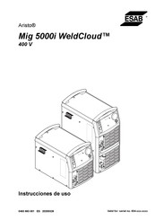 ESAB Mig U5000i Instrucciones De Uso