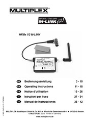 Multiplex HFMx V2 M-LINK Manual De Instrucciones