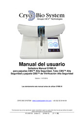 Cryo Bio System SYMS III Manual Del Usuario