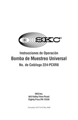 SKC 224-PCXR8 Instrucciones De Operación