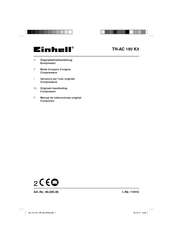 EINHELL TH-AC 190 Kit Manual De Instrucciones