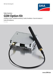 SMA GSM Option Kit Guia De Instalacion