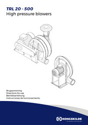 Kongskilde TRL 500 Instrucciones De Funcionamiento