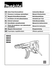 Makita 6846 Manual De Instrucciones