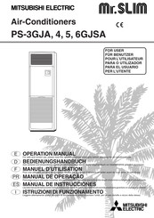 Mitsubishi Electric Mr.SLIM PS-3GJA4GJSA Manual De Instrucciones