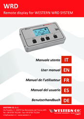 Western WRD Manual Del Usuario