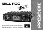 PRESIDENT BILL FCC Manual Del Usuario