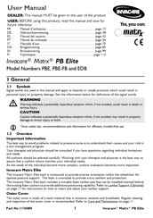 Invacare Matrx EDB Manual Del Usuario