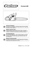 Partner Formula 400 Manual De Instrucciones