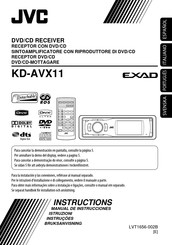 JVC KD-AVX11 Manual De Instrucciones