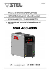 Stel MAX 403 Manual De Instrucciones