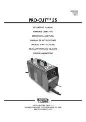 Lincoln Electric PRO-CUT 25 Manual De Instrucciones